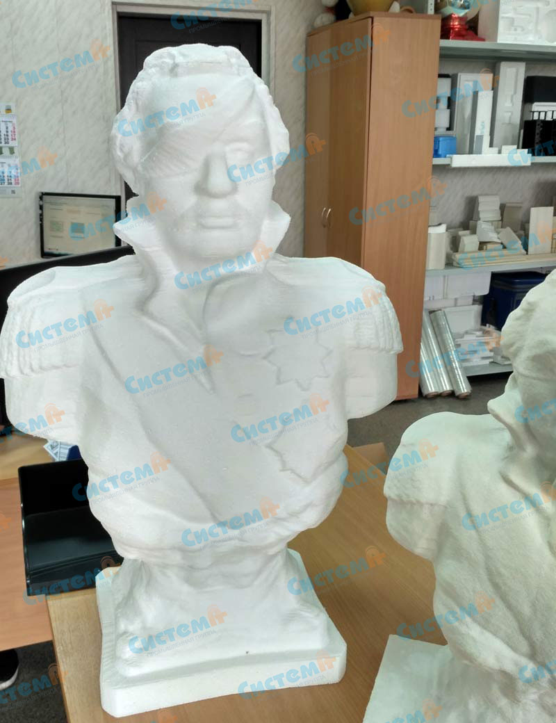 Изготовление скульптуры знаменитого русского полководца